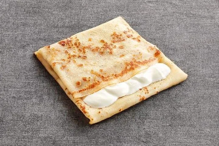 Блин со сметаной