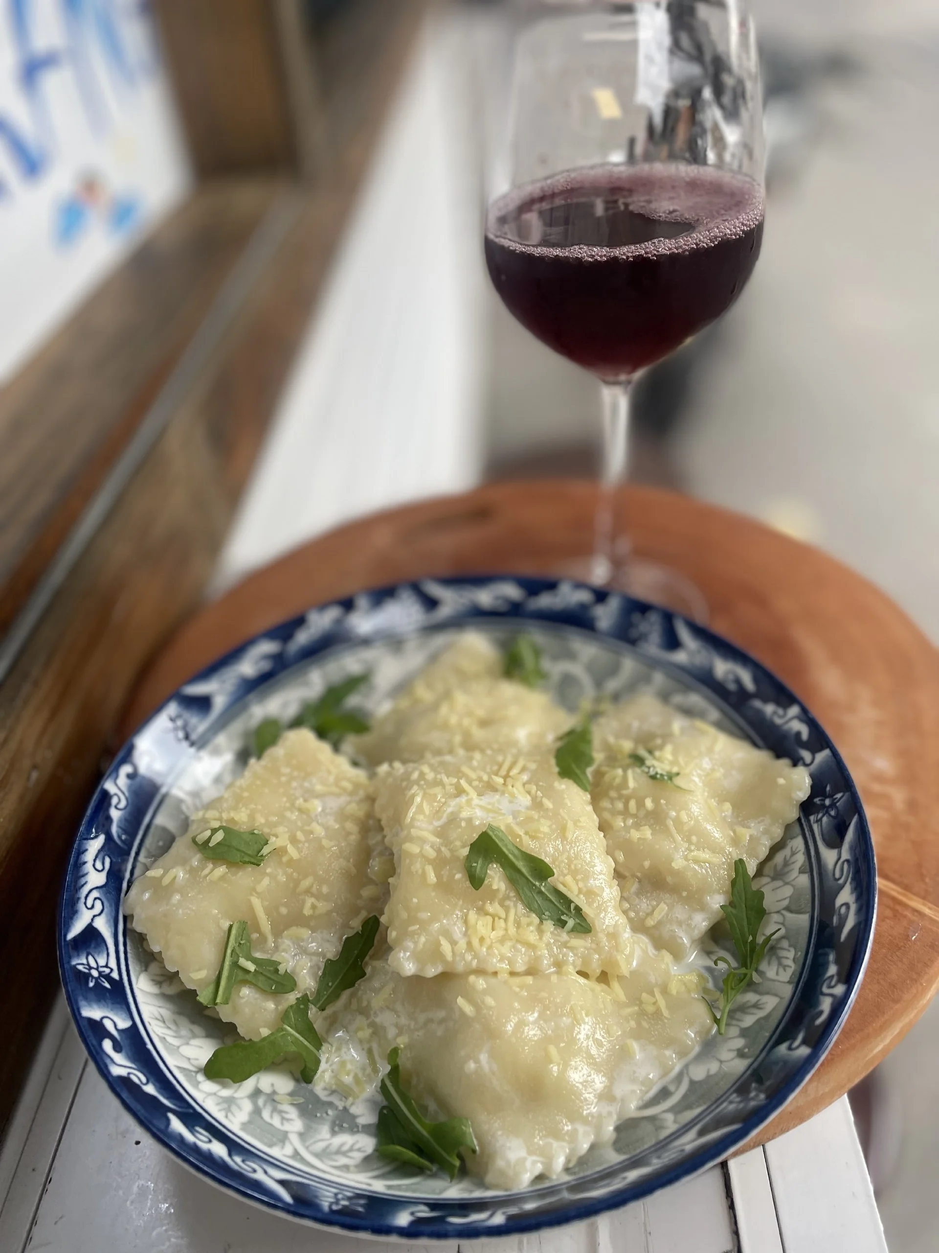 Равиоли с курицей / говядиной