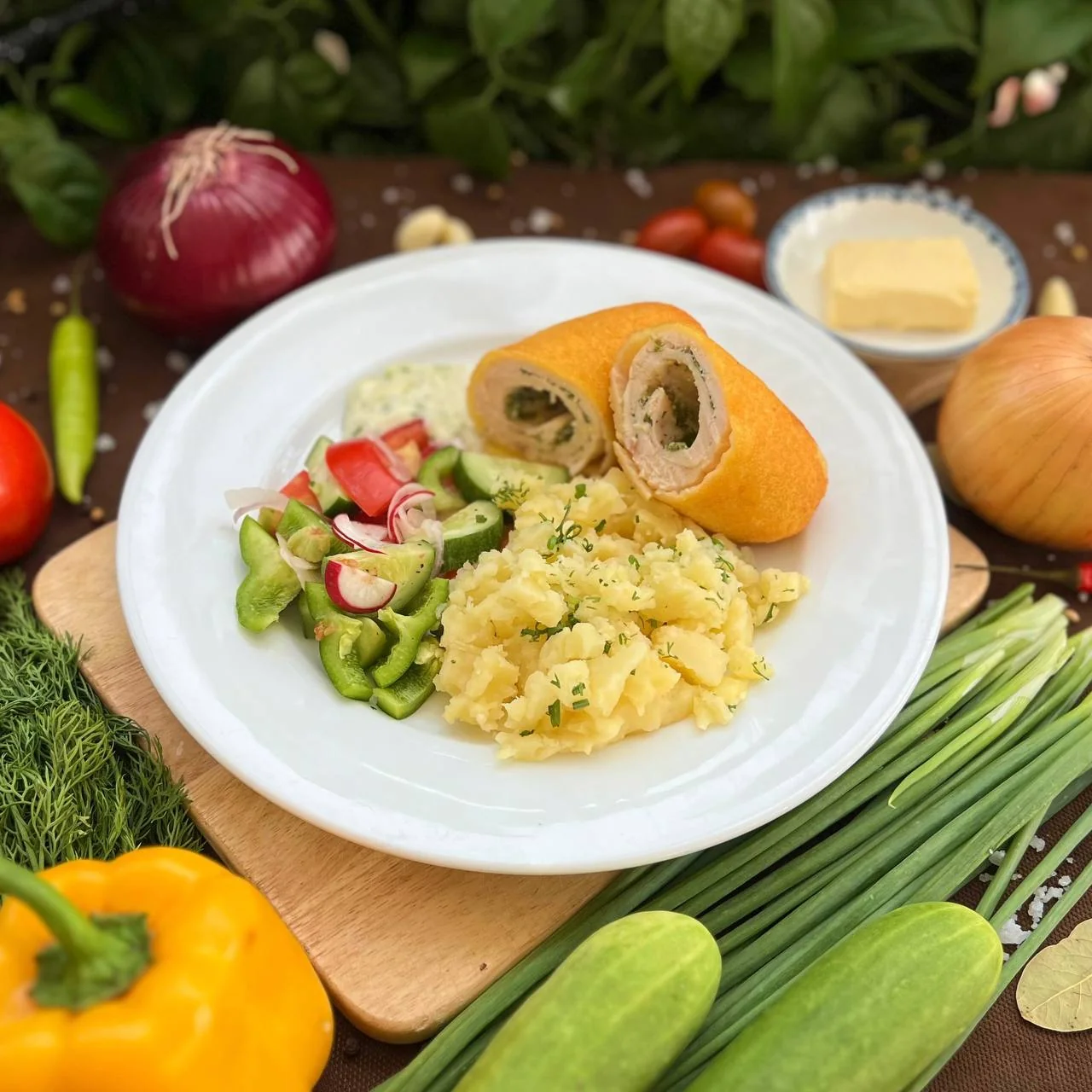 Котлета по-киевски 