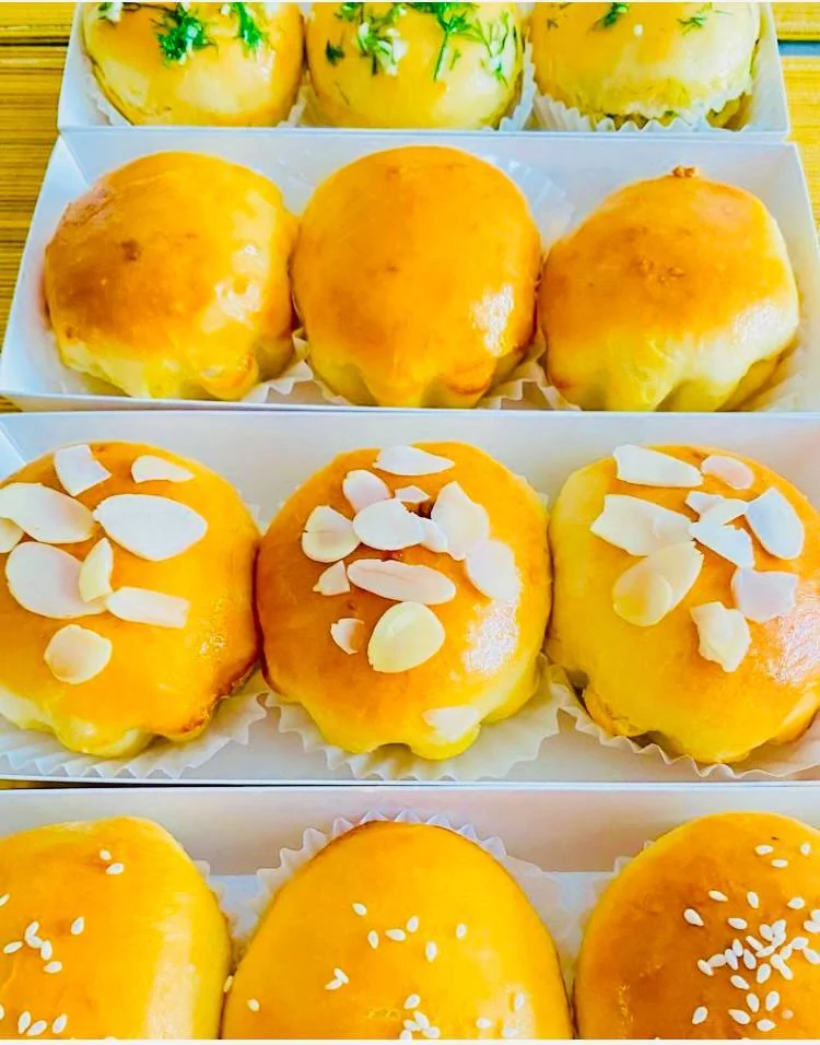 Маффины с нежным творожным кремом