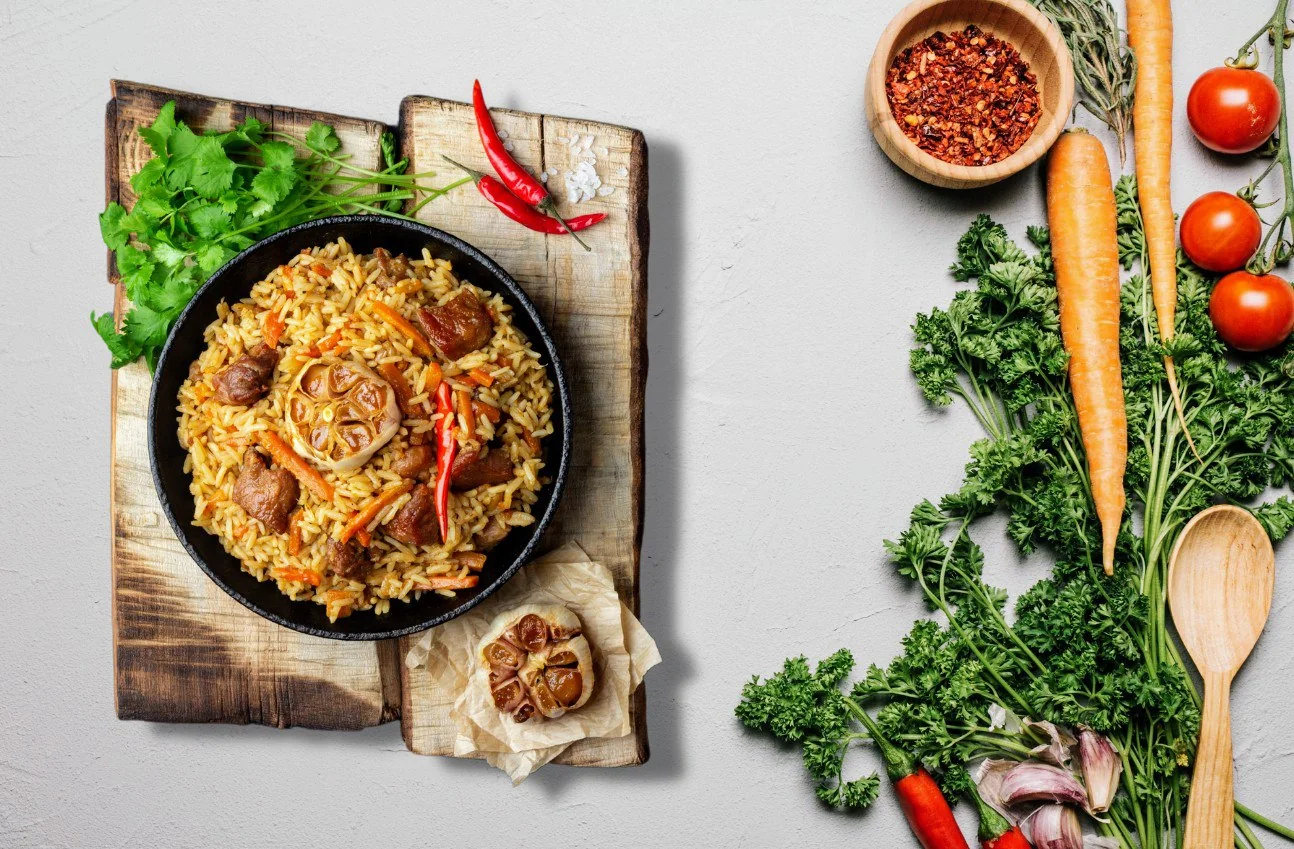 Плов с говядиной