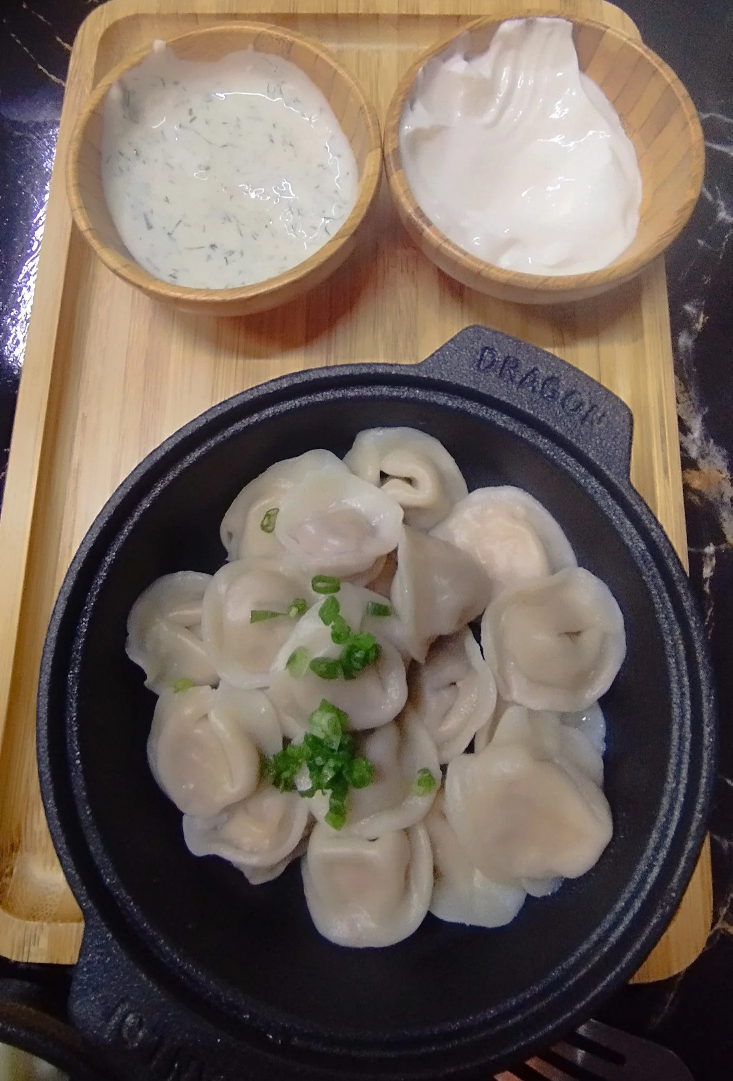 Пельмени с лососем