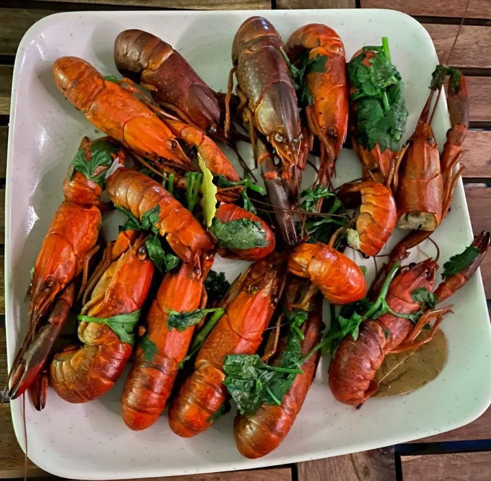 Раки варёные