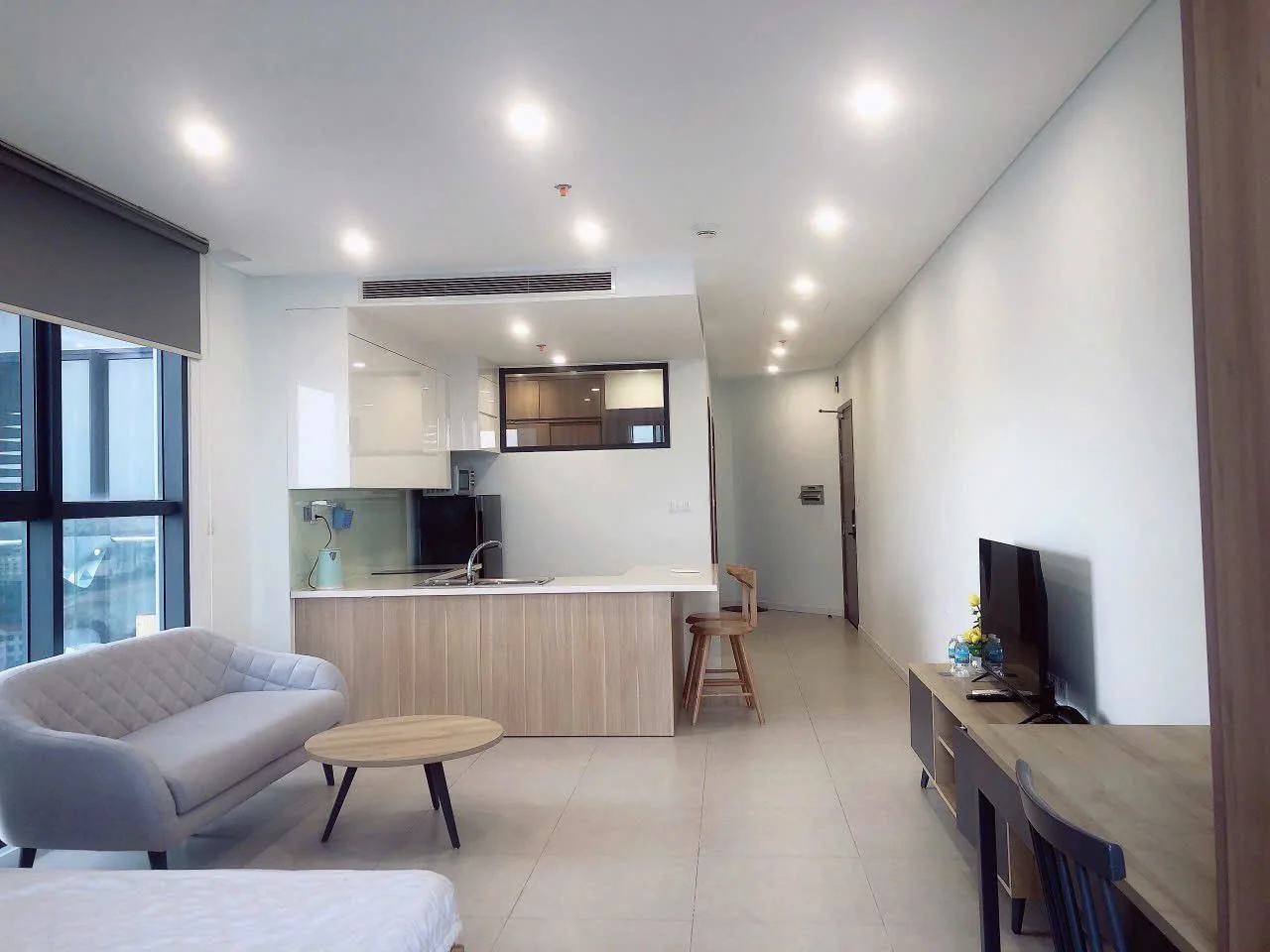 Студия + спальня. 1-ая  линия с видом на море (ID A1153)