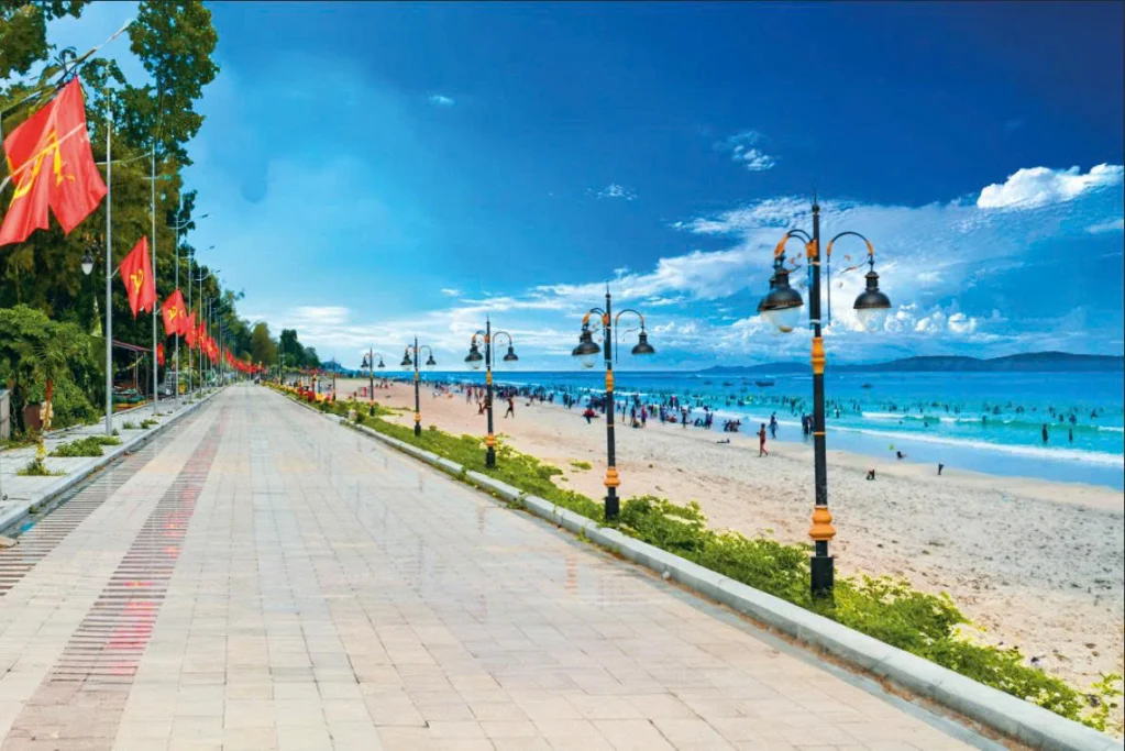 Móng Cái 1: Динамичный туристический центр, стремящийся к международным стандартам